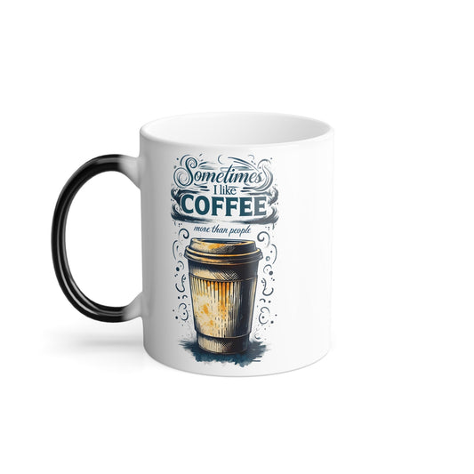 Coffee Lover Color Morphing Mug - 20347623363390348997