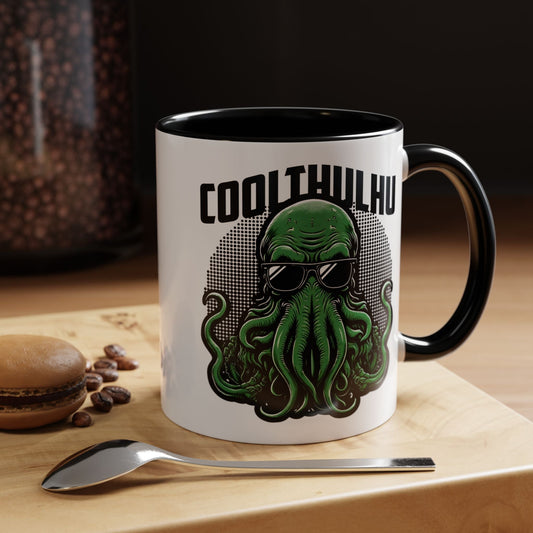 Coolthulhu Accent Coffee Mug - 21320414954128721426