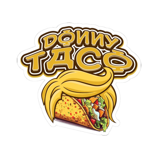 Donny Taco Kiss - Cut Stickers - 14574095242311300043