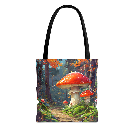 Forest Mushroom Tote Bag - 23900312277159329106