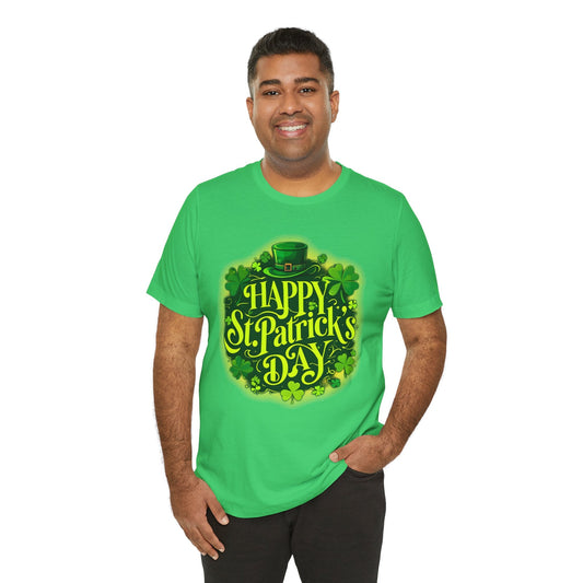 Happy St. Patrick's Day Unisex Tee - 23218833059016582767
