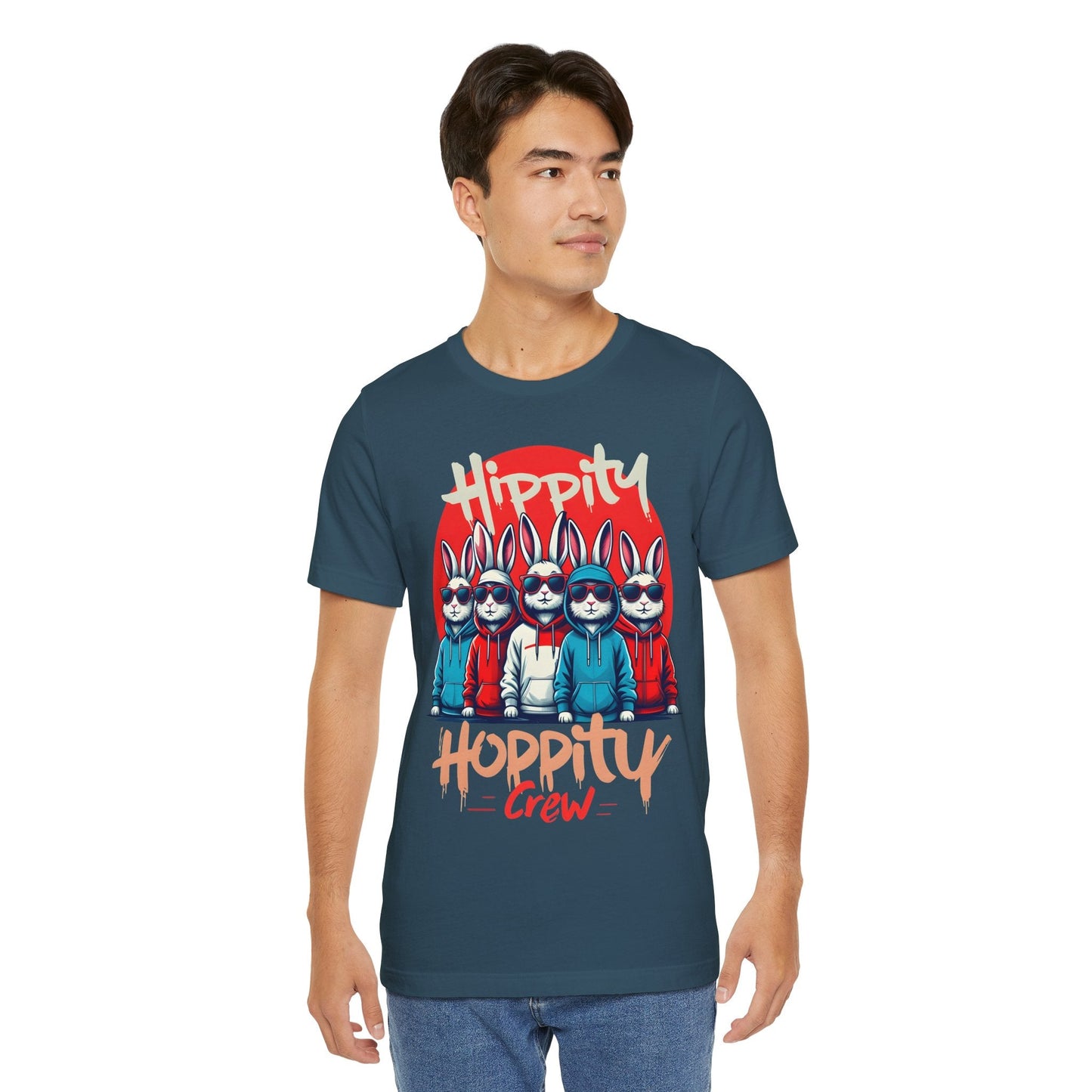 Hippity Hoppity Crew T-Shirt - 33771192514244308007