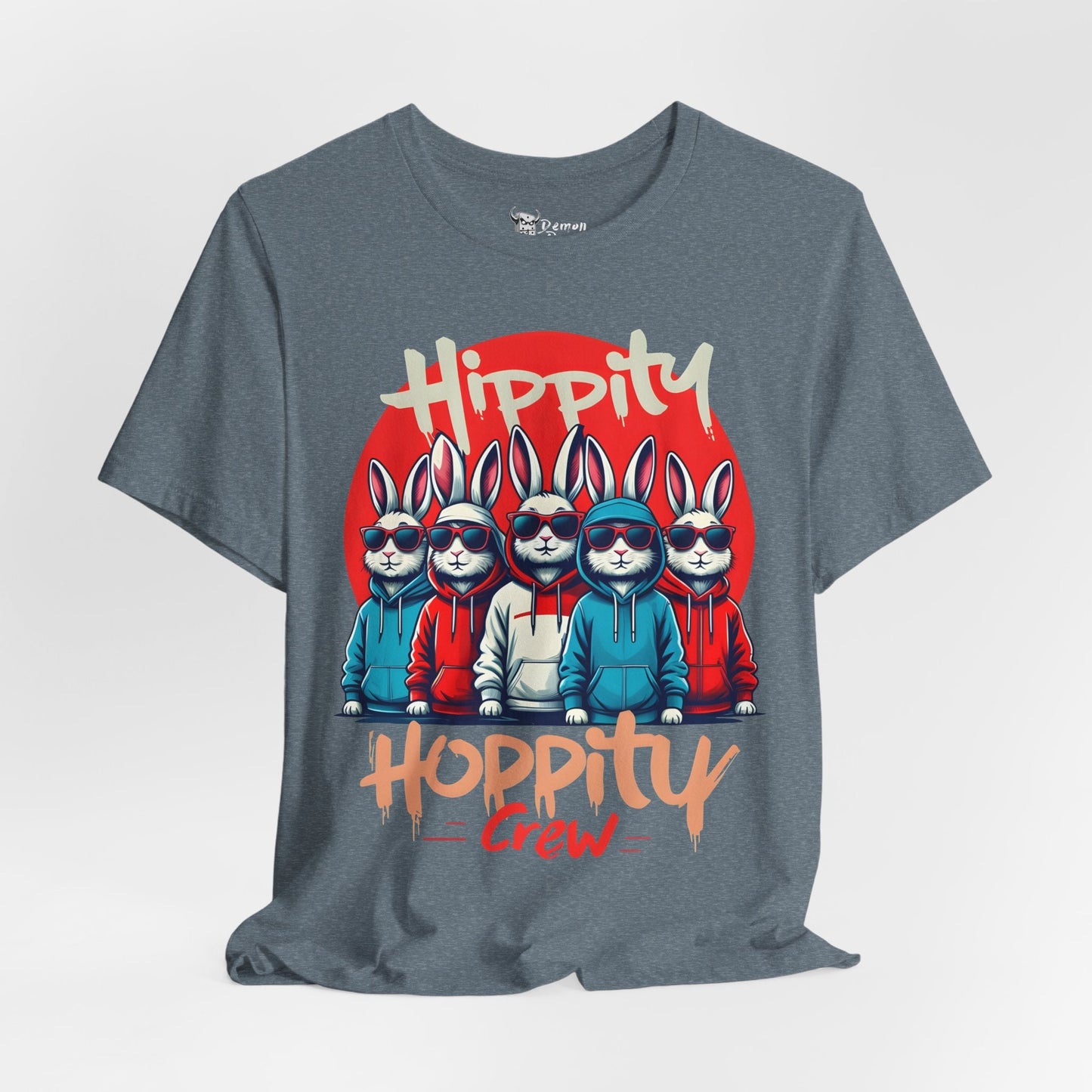 Hippity Hoppity Crew T-Shirt - 33771192514244308007