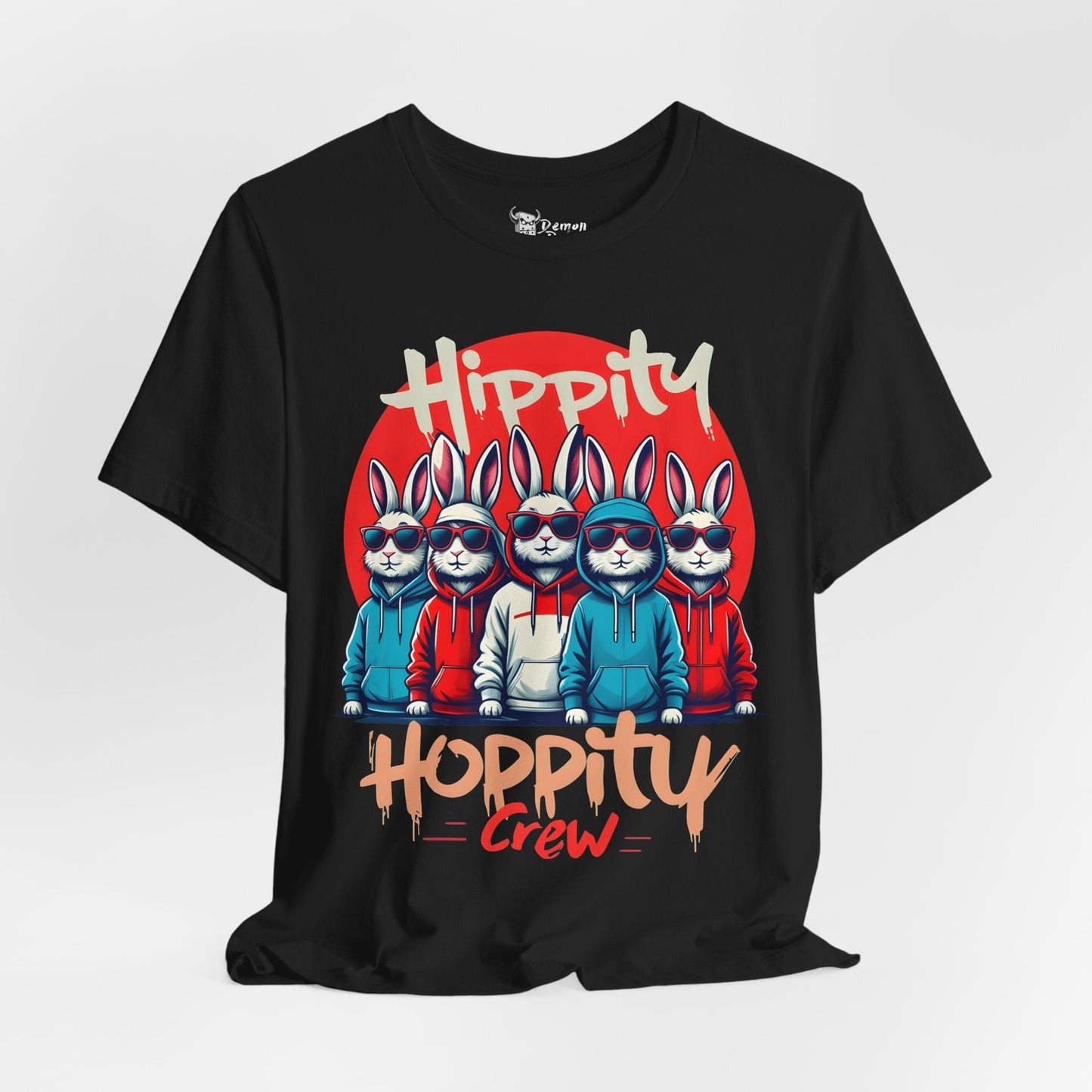 Hippity Hoppity Crew T-Shirt - 33771192514244308007