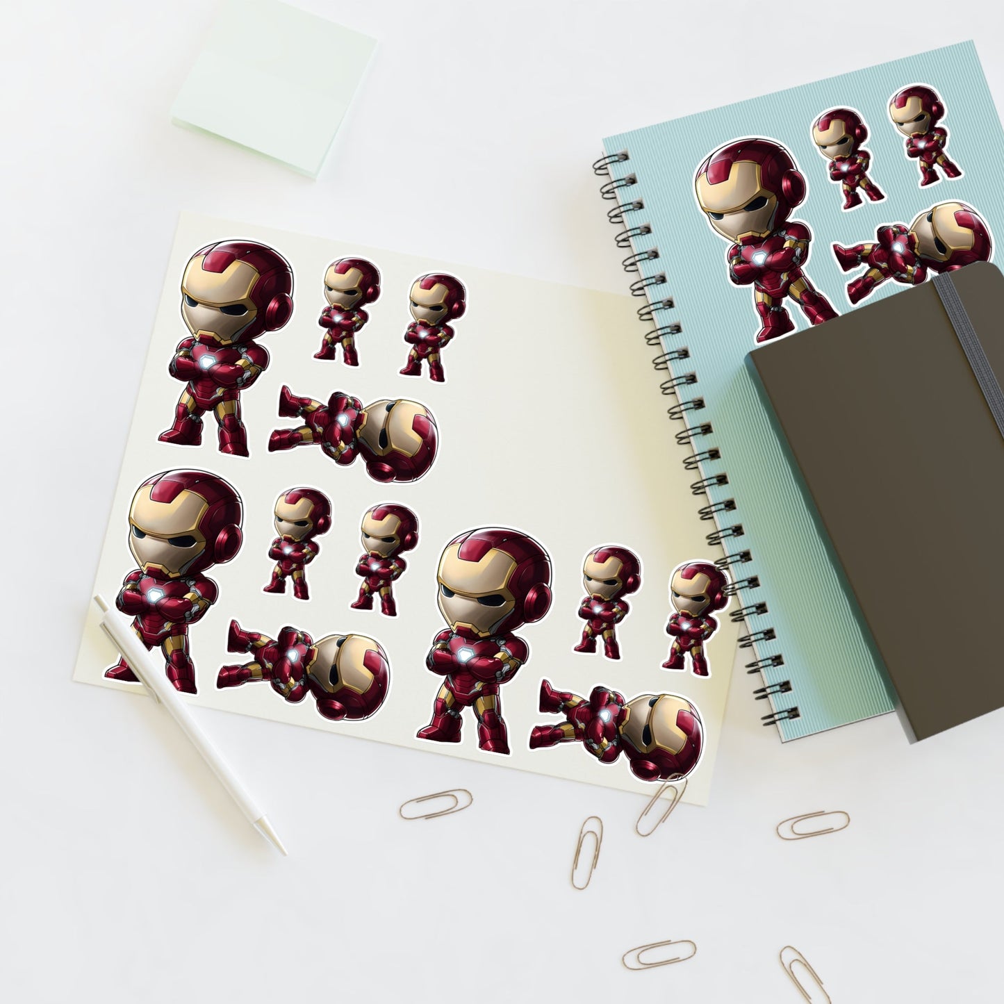 Iron Hero Sticker Sheets - 31603678060103056759