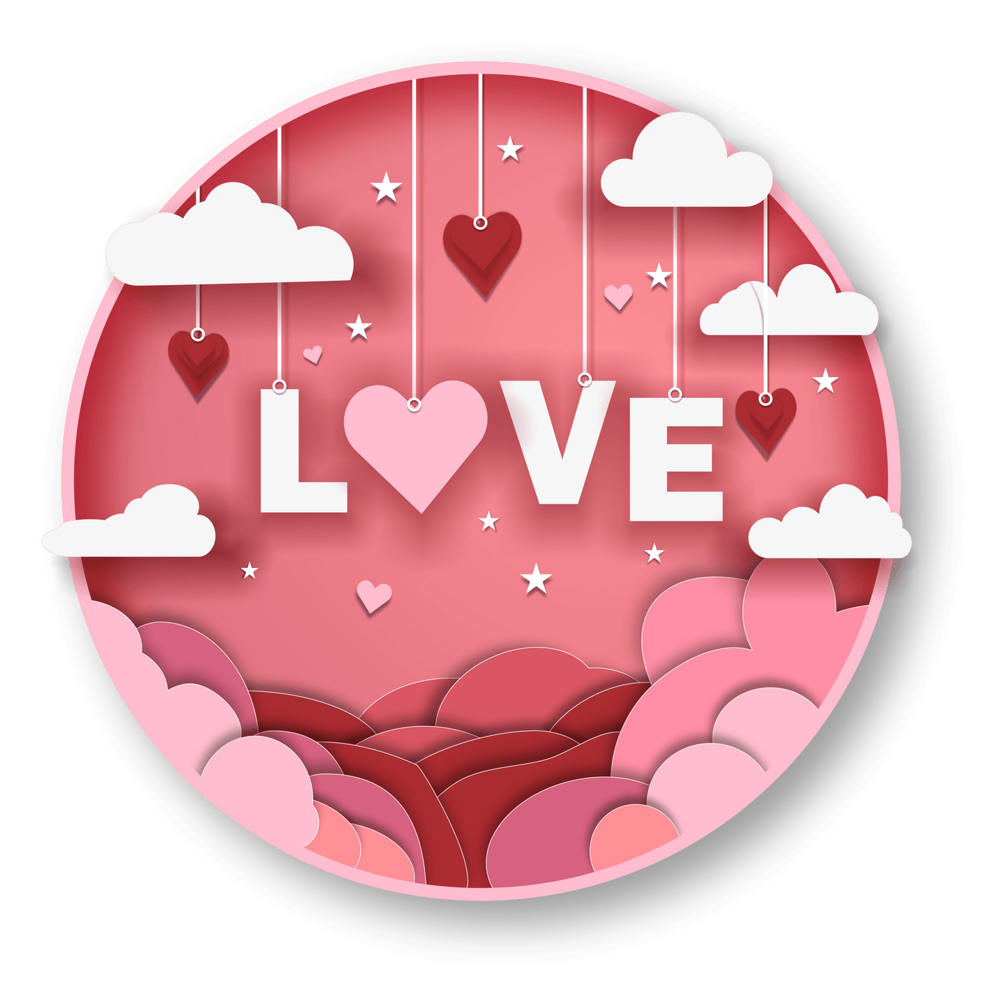 Love Shadowbox Accent Coffee Mug - 63906558651176600876