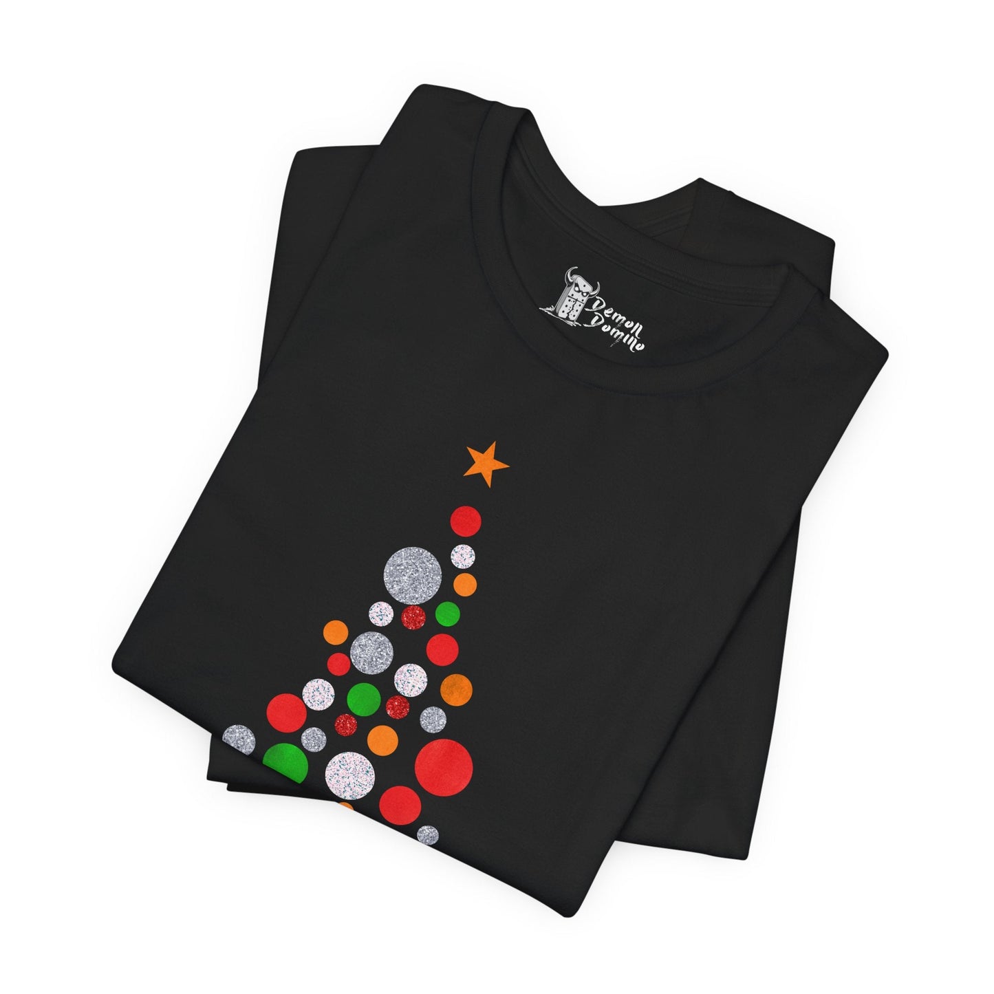 Merry Christmas Tree Ornament Tee - 12929827912478892267