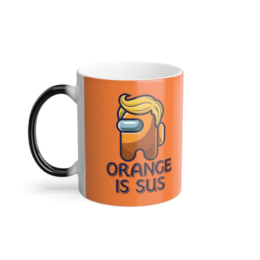 Orange is SUS - Color Morphing Coffee Mug - 20021021766538391982