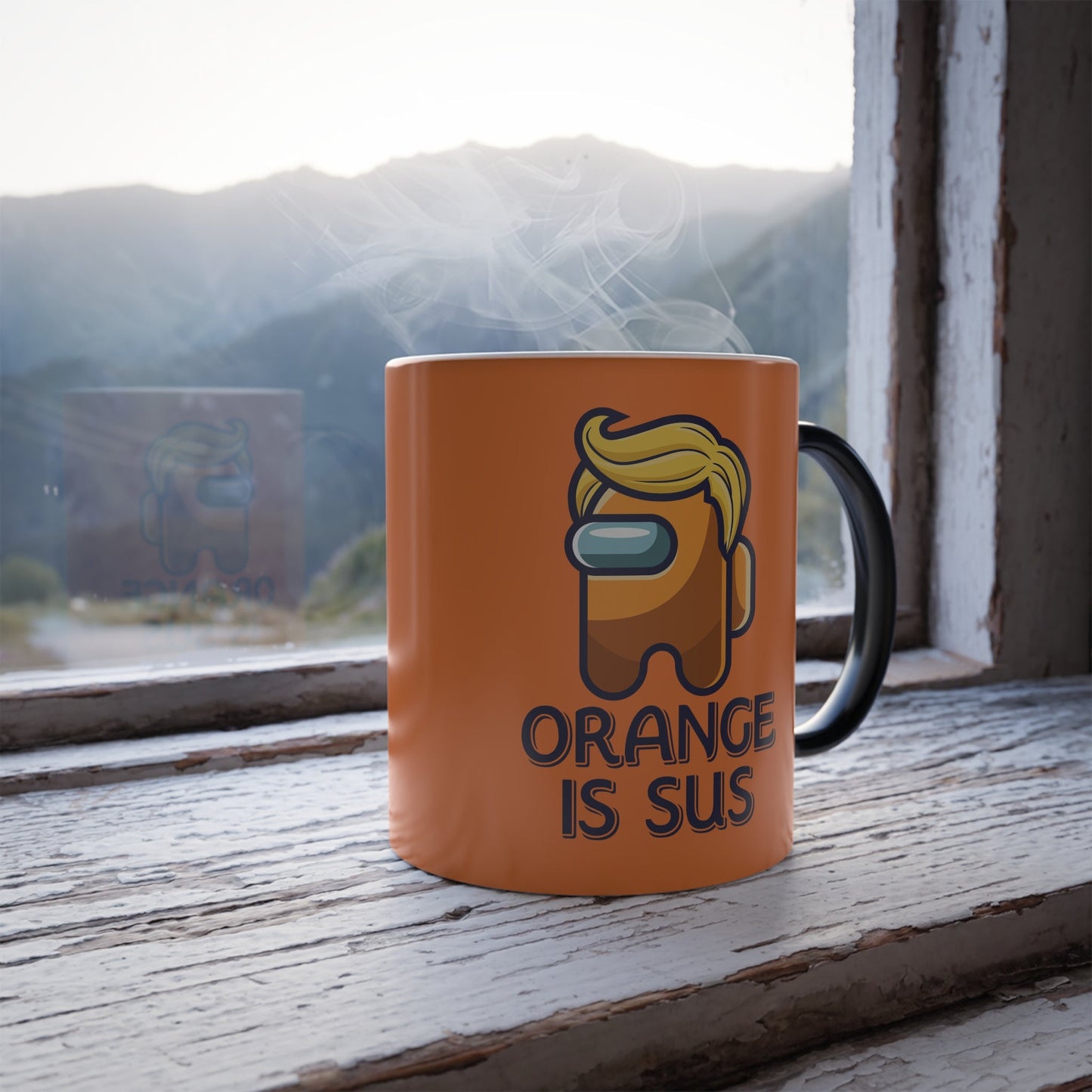 Orange is SUS - Color Morphing Coffee Mug - 20021021766538391982