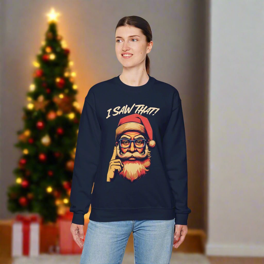 Santa 'I saw that' Sweatshirt - 24683916720606405550