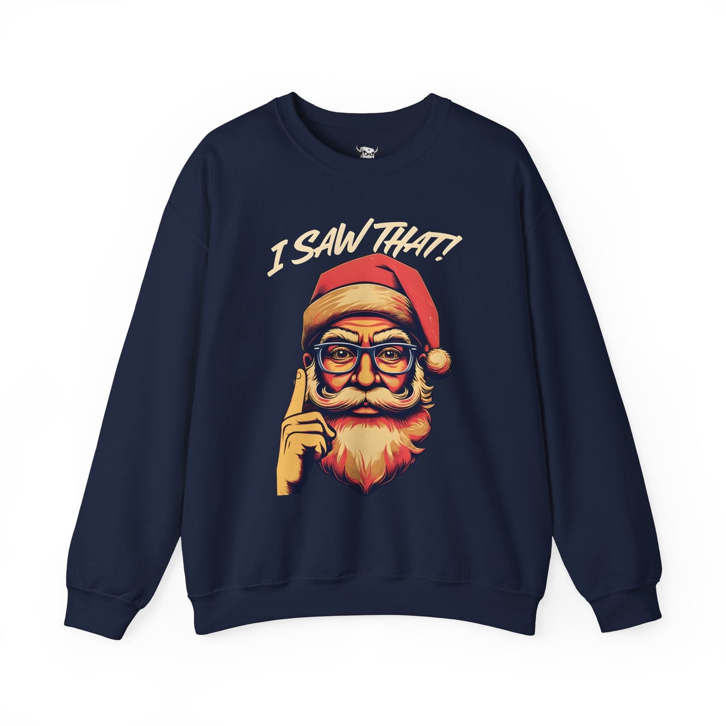 Santa 'I saw that' Sweatshirt - 27700829526777406155
