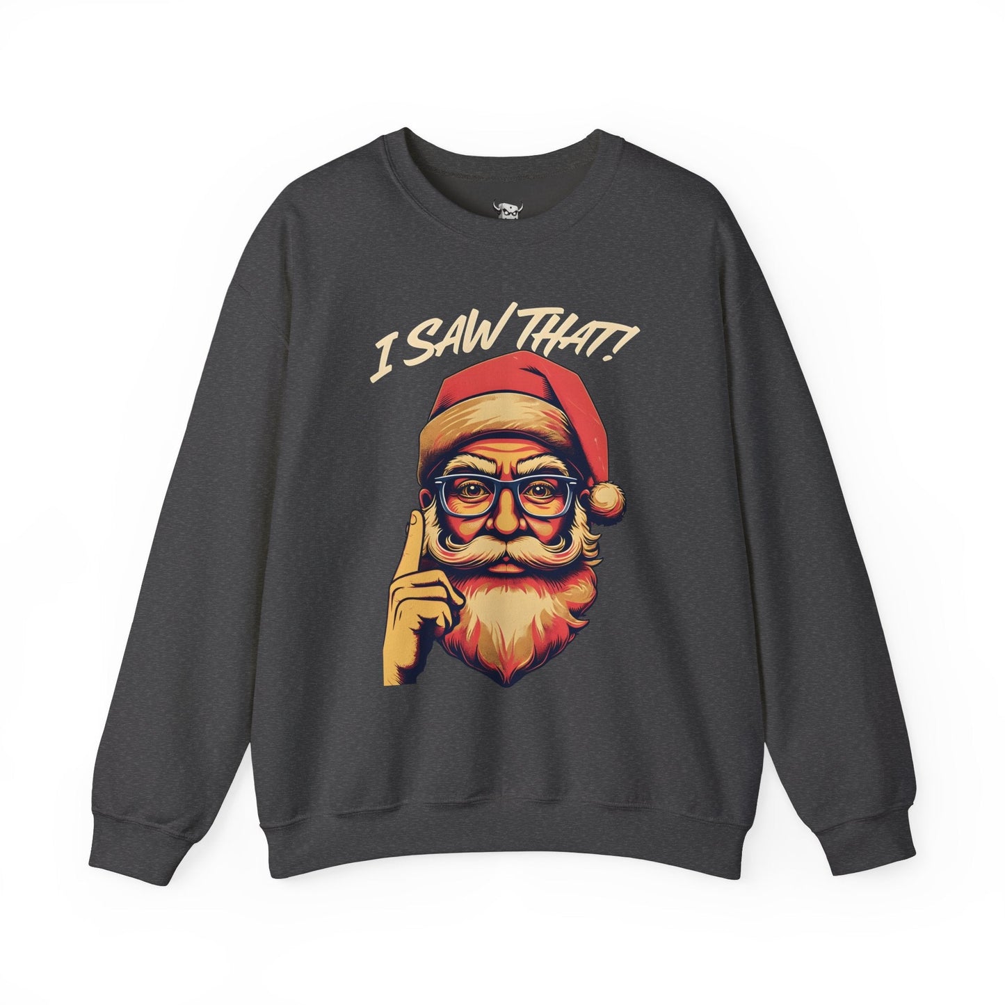 Santa 'I saw that' Sweatshirt - 27700829526777406155