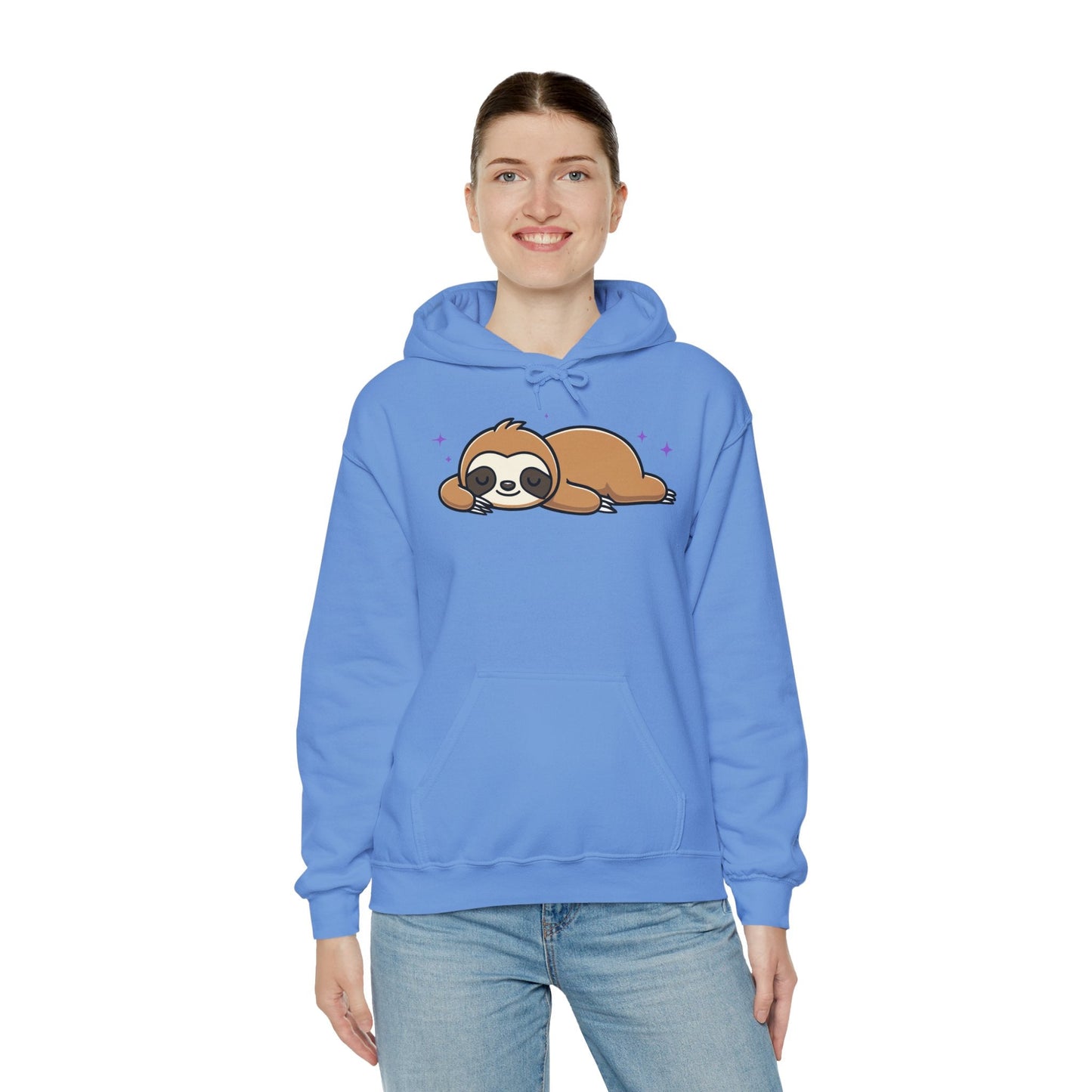 Sleepy Sloth Hoodie - 15638656340448560750