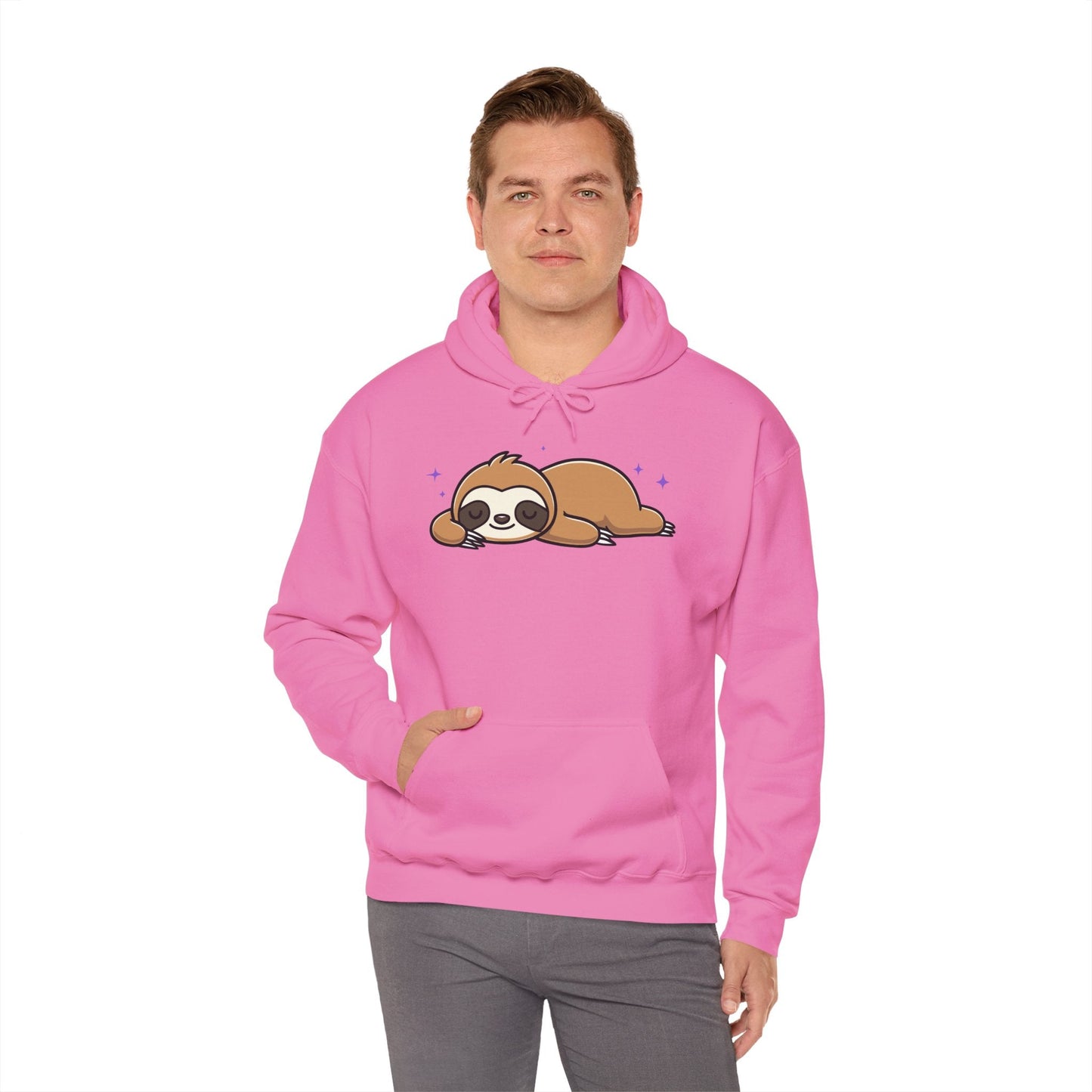 Sleepy Sloth Hoodie - 28920711414474586995