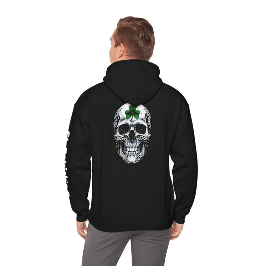 St. Patrick's Day Skull Hoodie - 30327867165176837137