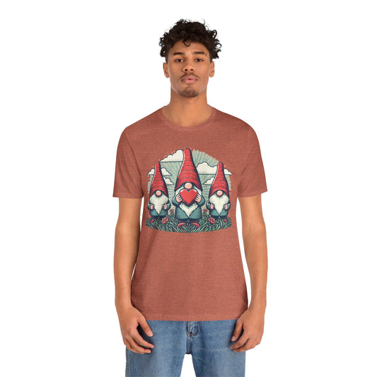 Valentine Gnomes T-Shirt - 14866066639396262013