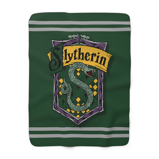 Wizard Green Sherpa Fleece Blanket - 21620131608794644284