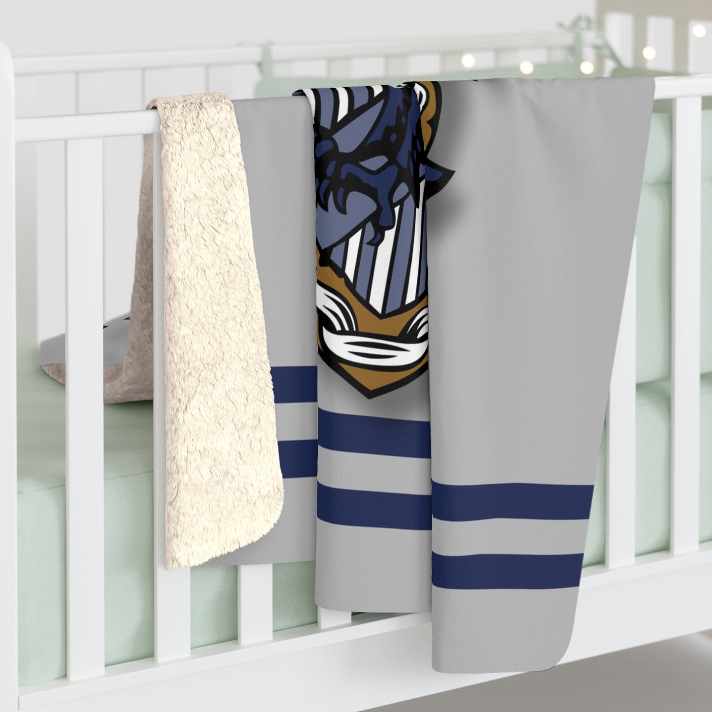 Wizard Grey Sherpa Fleece Blanket - 25778470548105545455