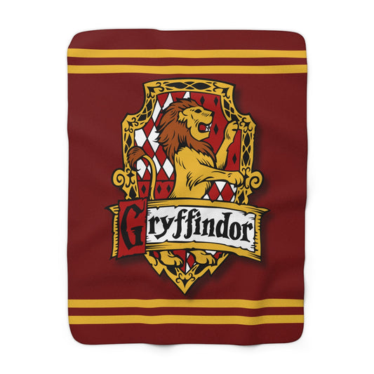 Wizard Maroon Sherpa Blanket - 22964629333638873470