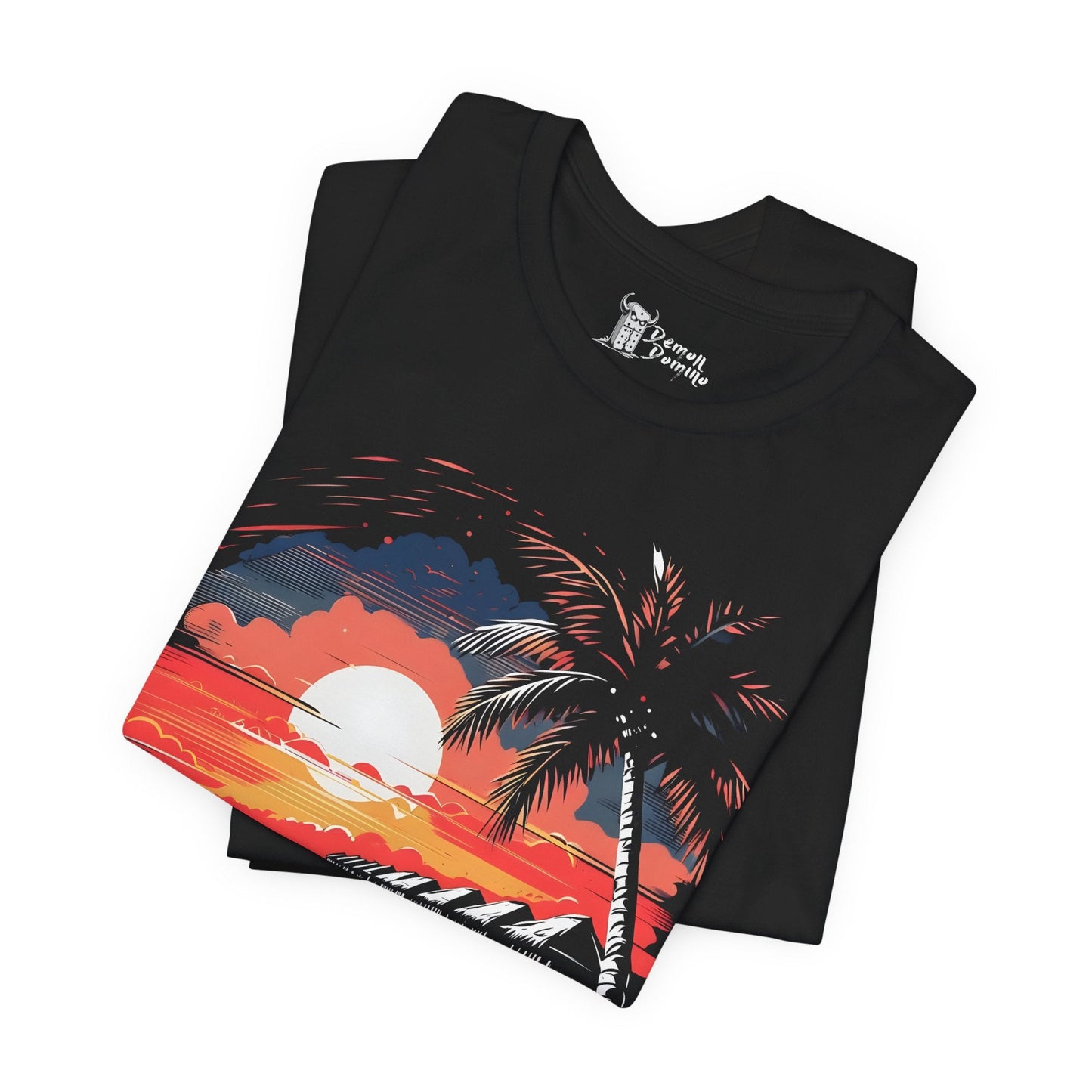 Beach at Sunset Tee - 95261261494157440192