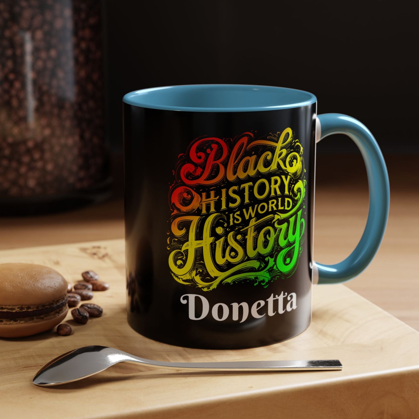 Black History is World History Coffee Mug (Personalizable) - 24072519485051779574