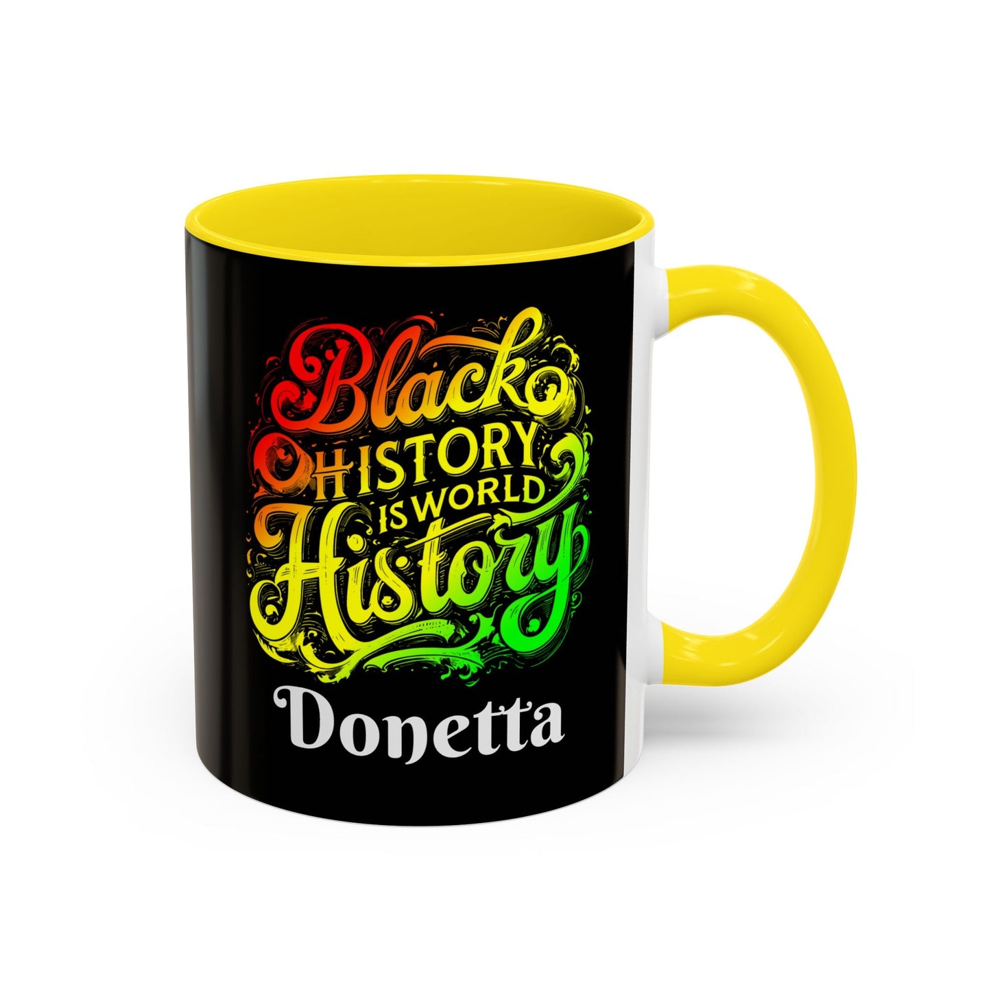 Black History is World History Coffee Mug (Personalizable) - 37390152850970684549