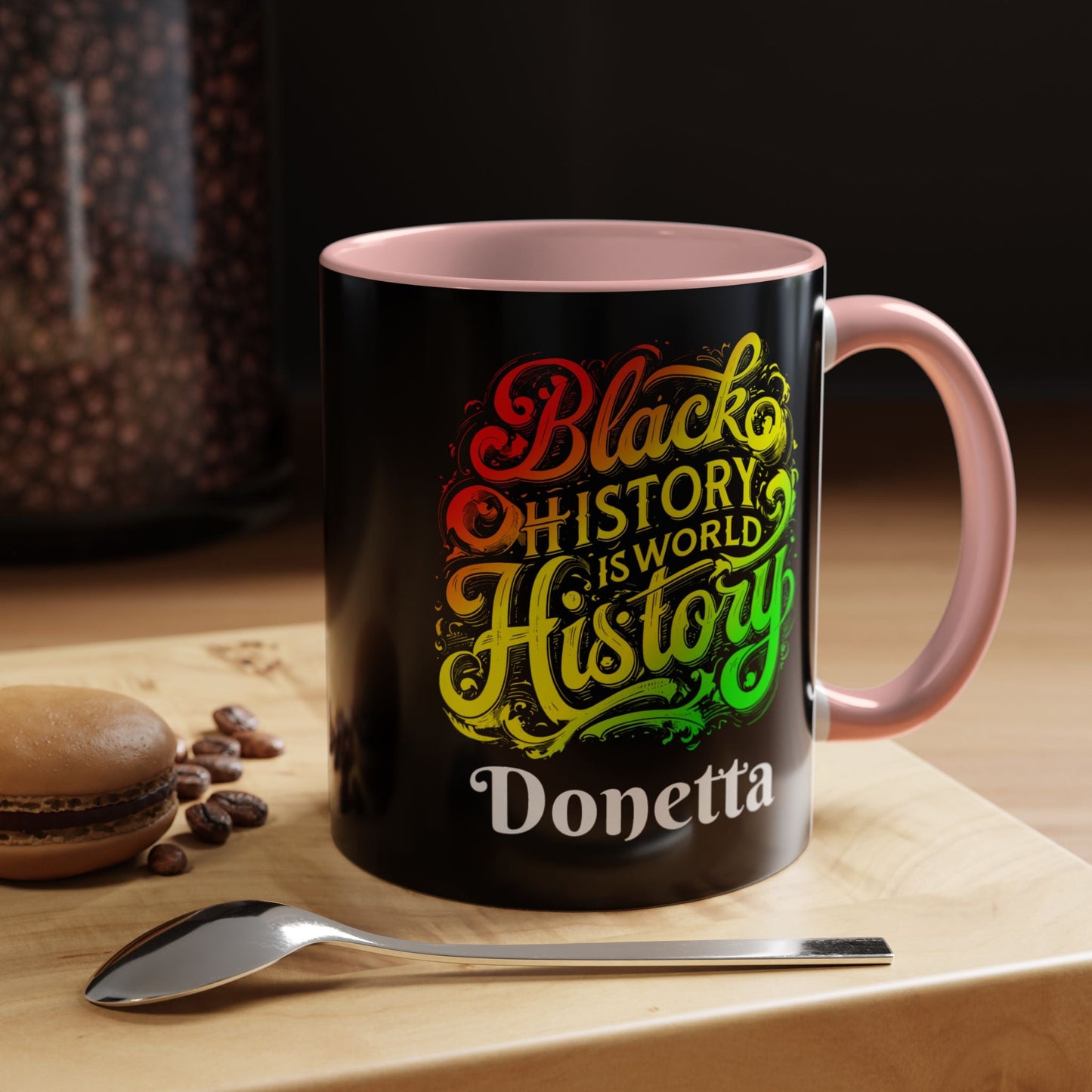 Black History is World History Coffee Mug (Personalizable) - 22633875921329339597
