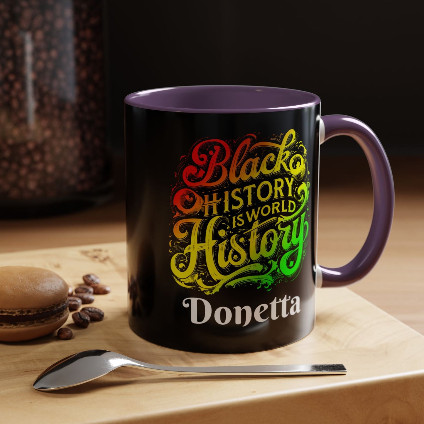 Black History is World History Coffee Mug (Personalizable) - 14423607167290299458
