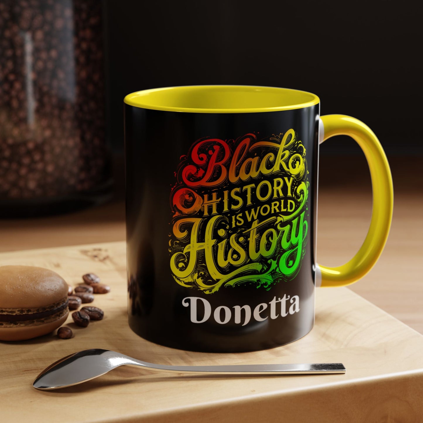 Black History is World History Coffee Mug (Personalizable) - 37390152850970684549