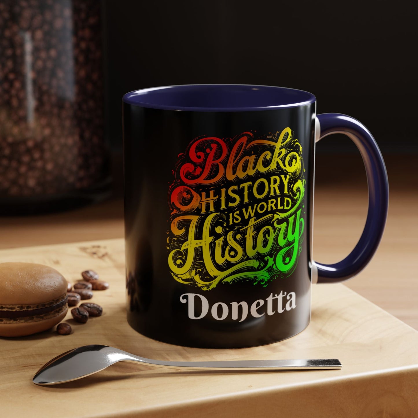 Black History is World History Coffee Mug (Personalizable) - 21087895636318704472