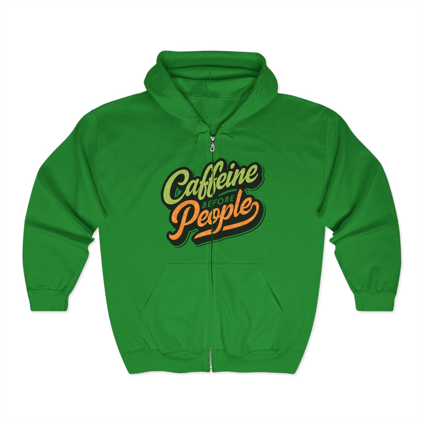 Caffeine Before People Sweatshirt - 21889233941835158776