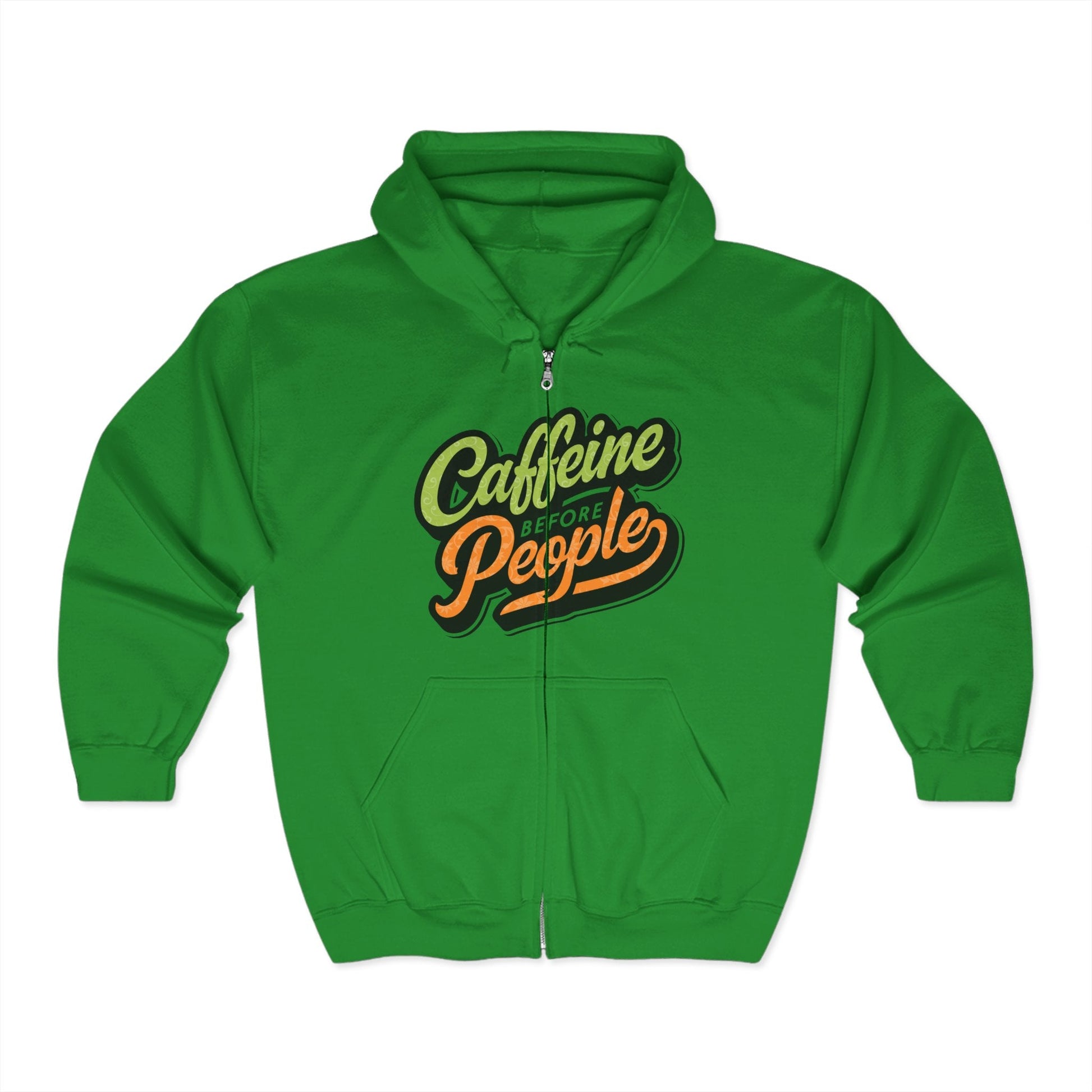 Caffeine Before People Sweatshirt - 21889233941835158776