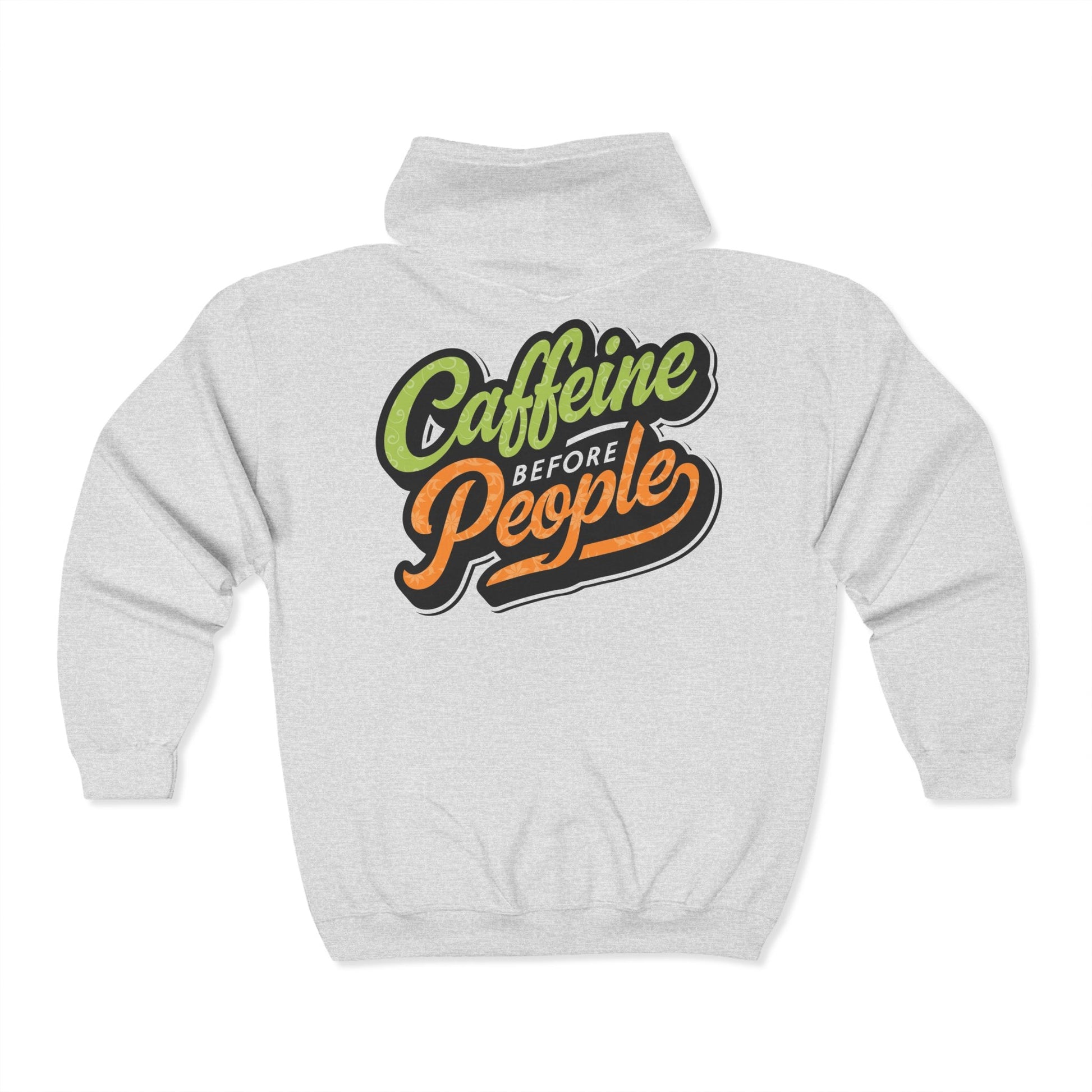 Caffeine Before People Sweatshirt - 76256739232464251449