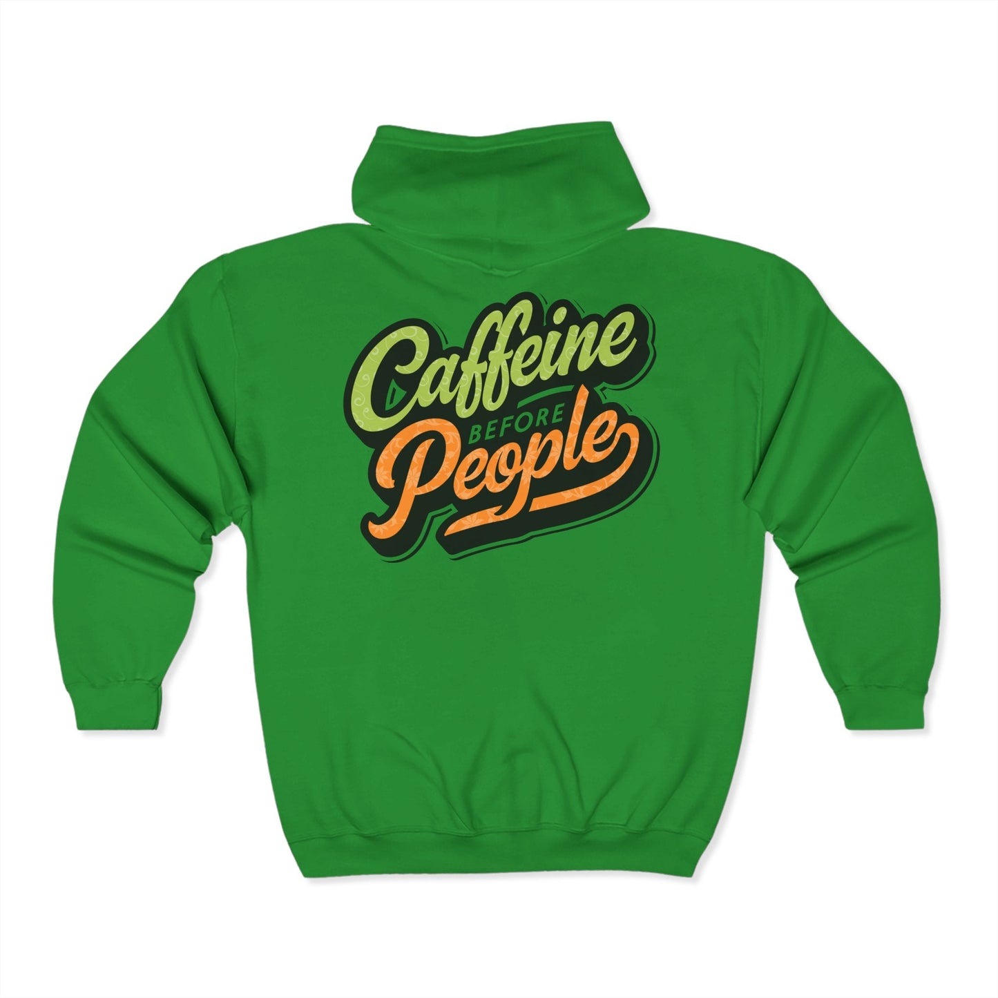 Caffeine Before People Sweatshirt - 76256739232464251449