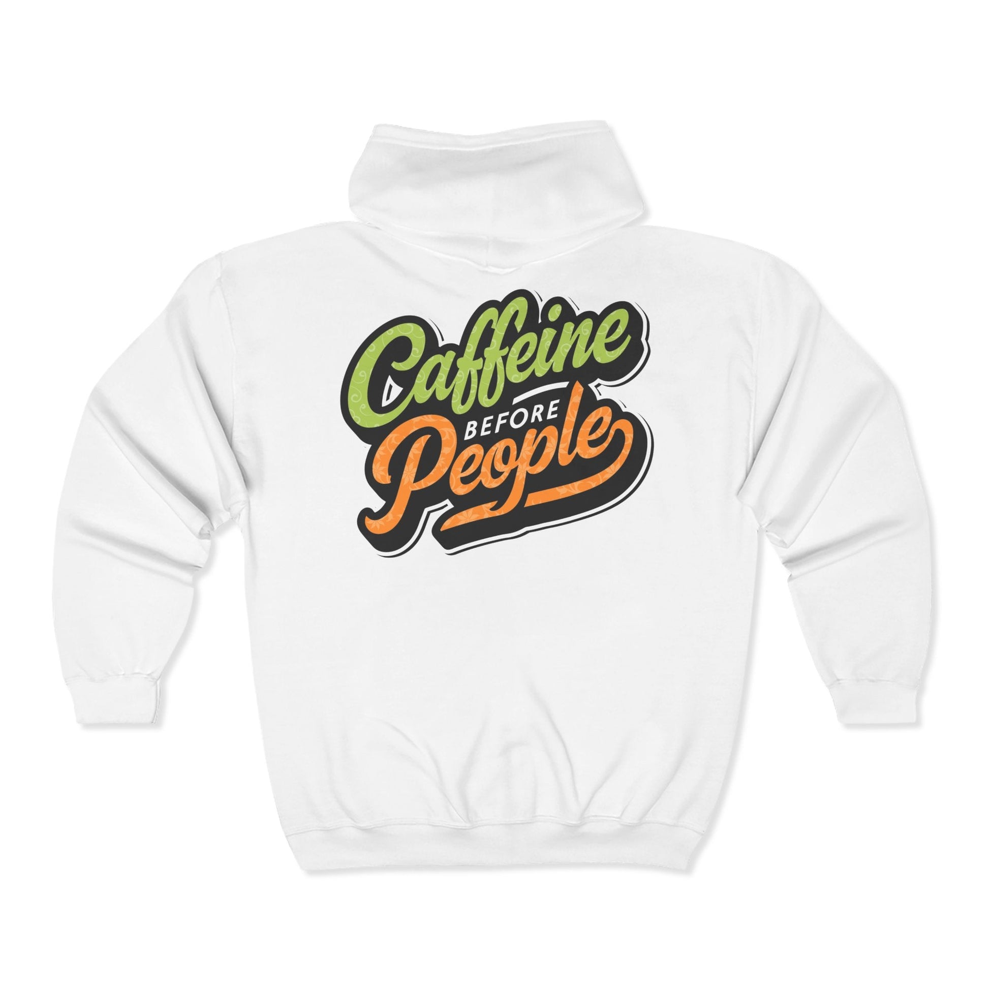 Caffeine Before People Sweatshirt - 76256739232464251449