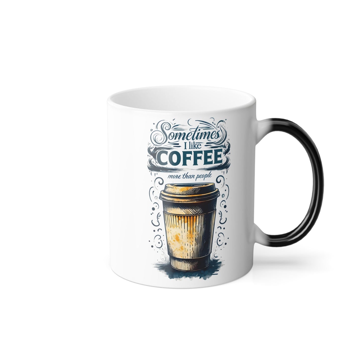 Coffee Lover Color Morphing Mug - 20347623363390348997