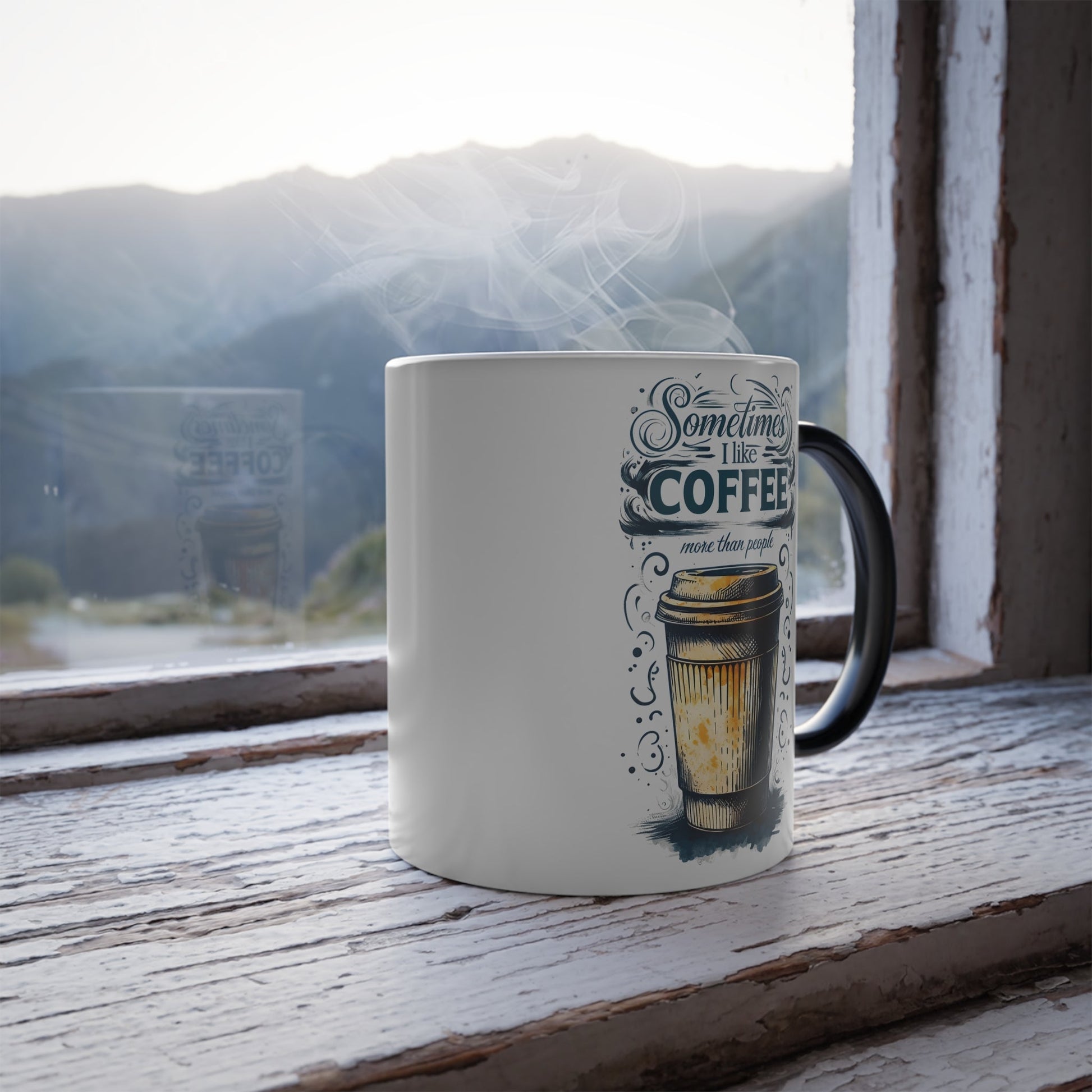 Coffee Lover Color Morphing Mug - 20347623363390348997