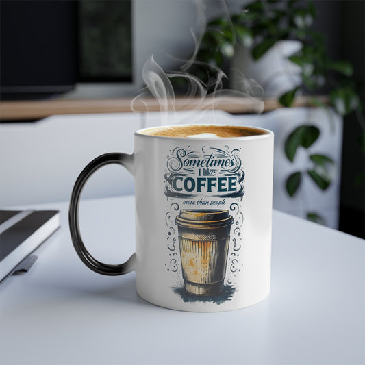 Coffee Lover Color Morphing Mug - 20347623363390348997