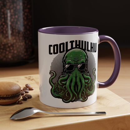 Coolthulhu Accent Coffee Mug - 13906976437996573023