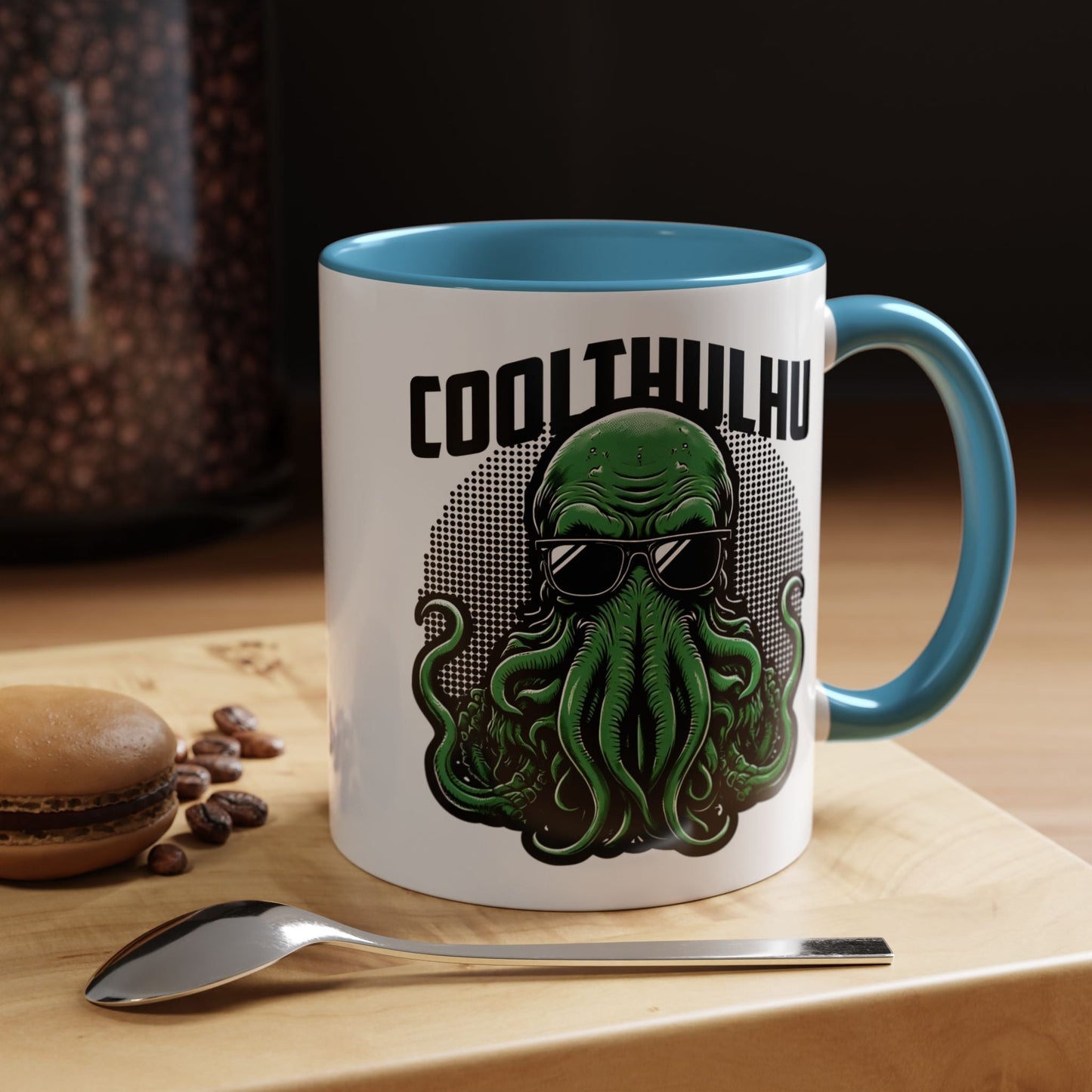 Coolthulhu Accent Coffee Mug - 13672583948144699968