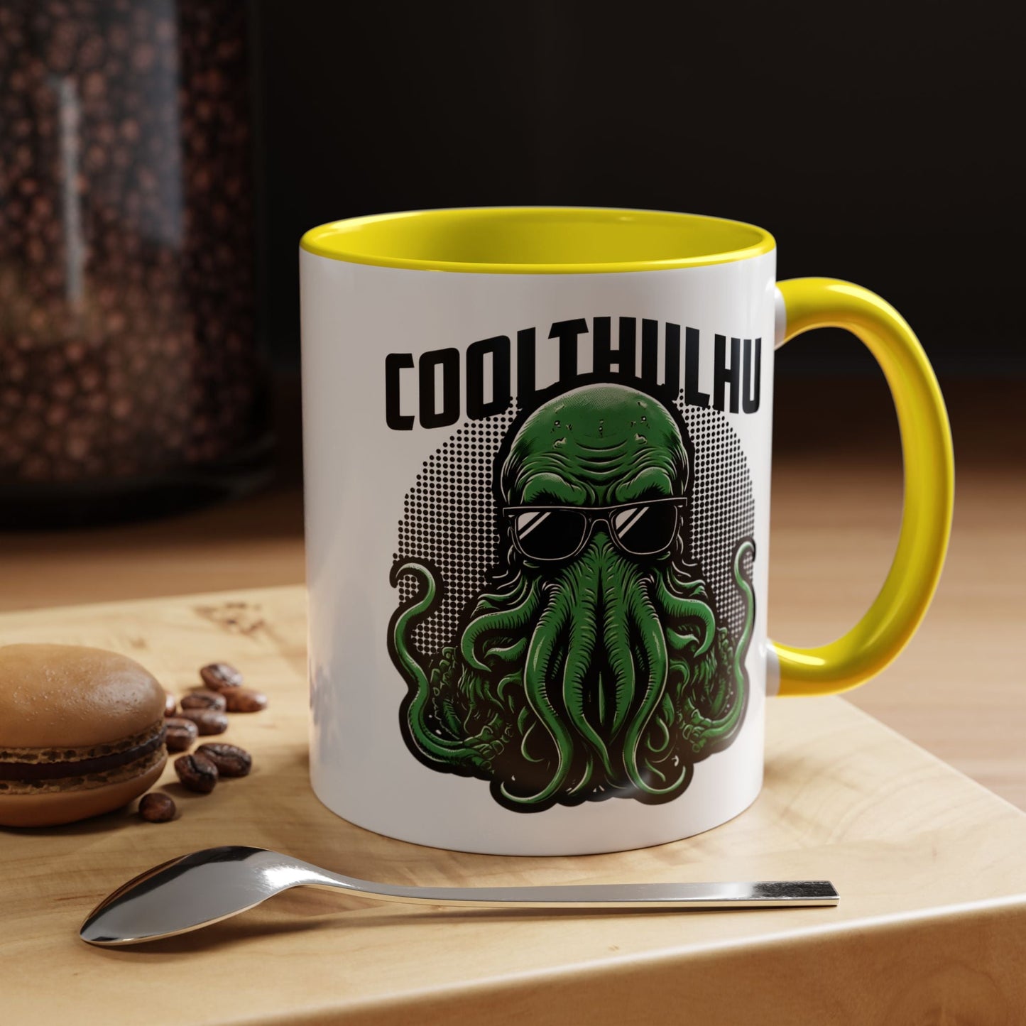 Coolthulhu Accent Coffee Mug - 10955680696000805519