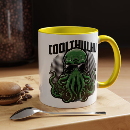 Coolthulhu Accent Coffee Mug - 10955680696000805519