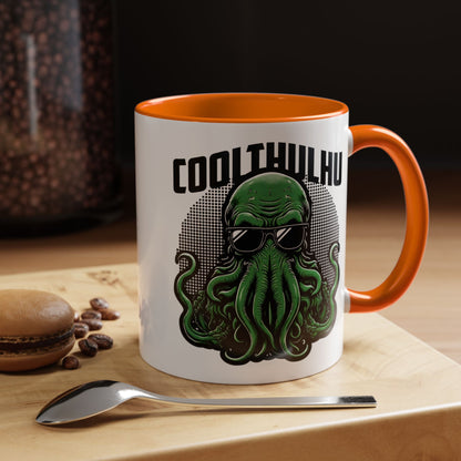 Coolthulhu Accent Coffee Mug - 70310927818905852676