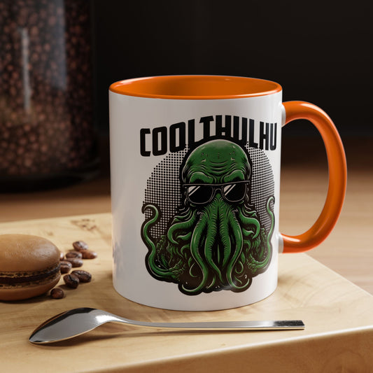 Coolthulhu Accent Coffee Mug - 70310927818905852676