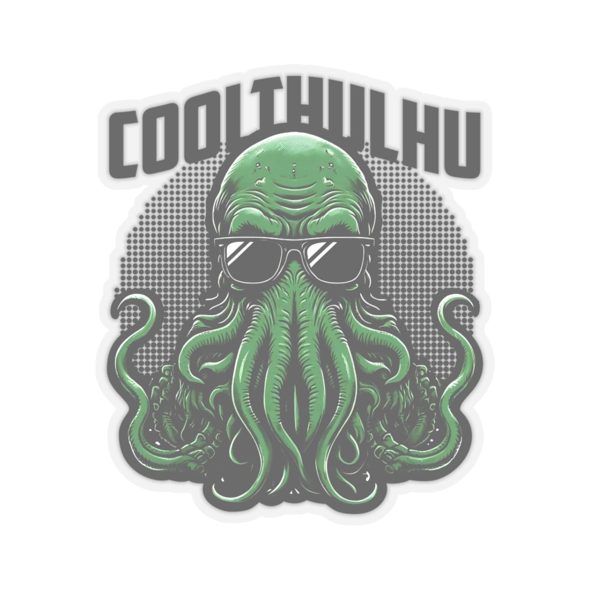 Coolthulhu Kiss - Cut Stickers - 44195261253695650411