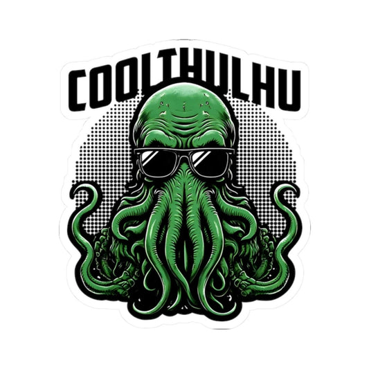 Coolthulhu Kiss - Cut Stickers - 54753850163025719837