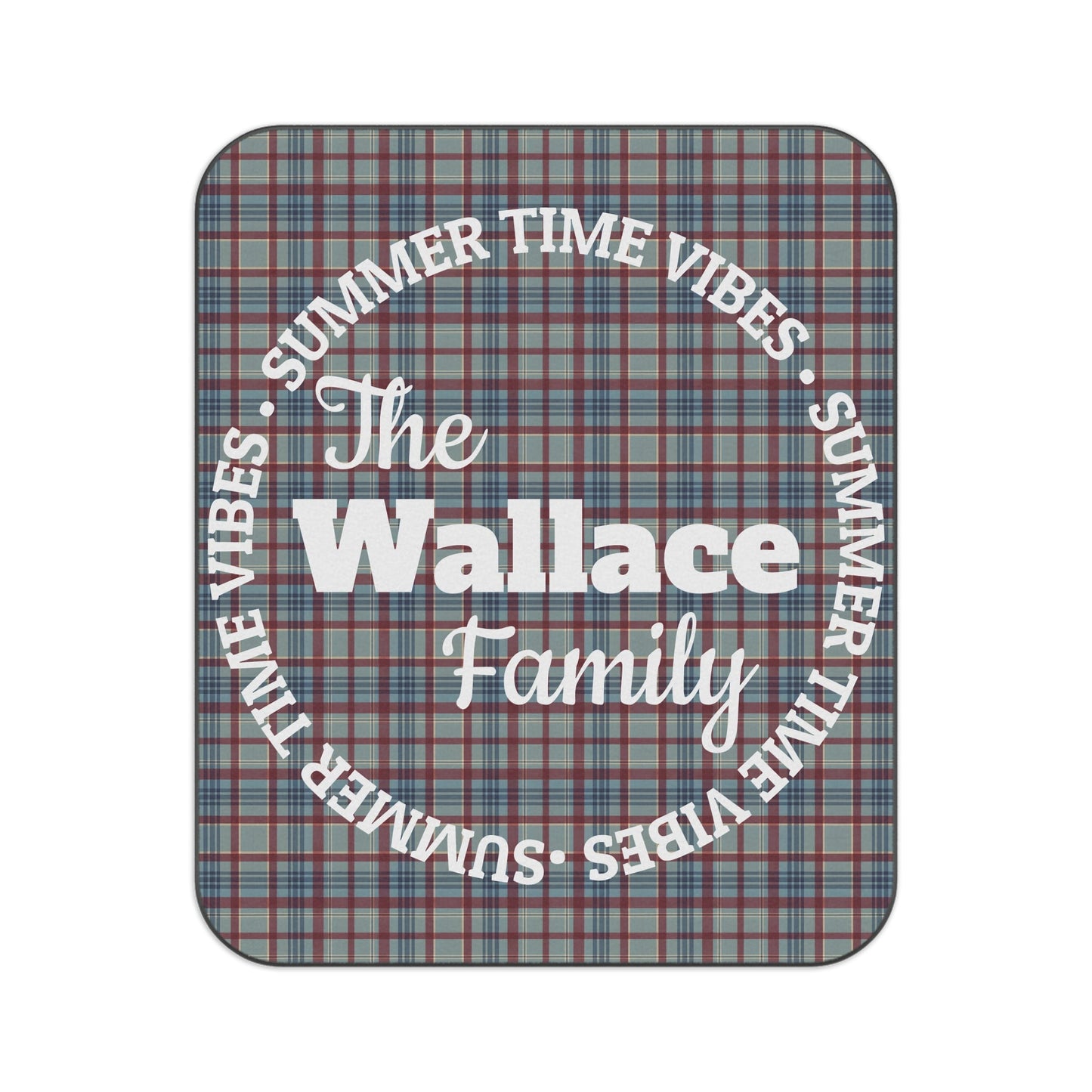 Customizable Family Summer Picnic Blanket - 22398277557224785459