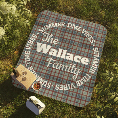 Customizable Family Summer Picnic Blanket - 22398277557224785459