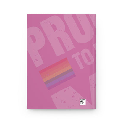Customizable Proud to Be Me Journal Pink - 23078938880981616196