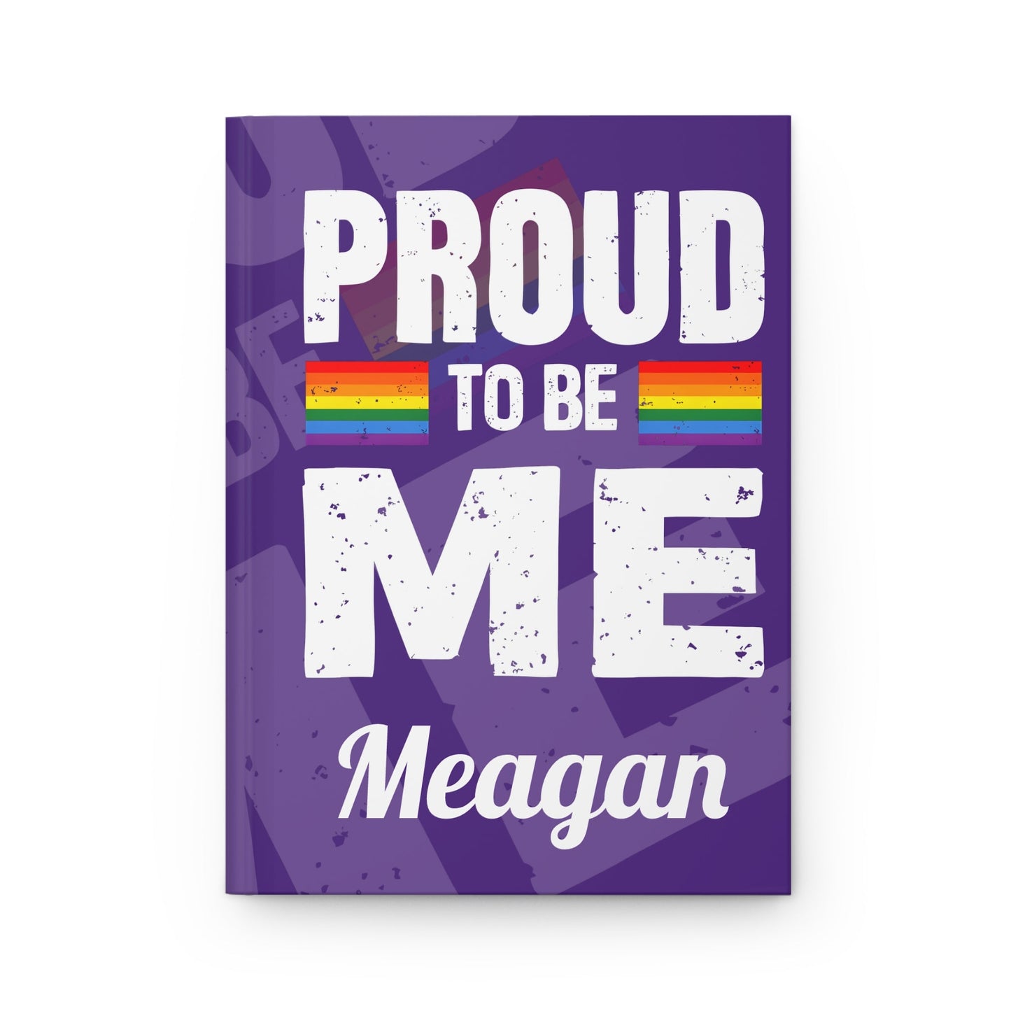 Customizable Proud to Be Me Journal Purple - 31525259359912180866